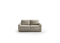 [LEON-C/LEV-AMOR/31-PIPING/LUNA/96-104/6-WA] Leon Queen Loveseat Sleeper - Amore 31 - 104/6 Walnut