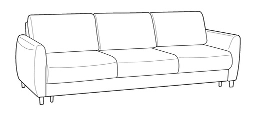 Delta Sofa Sleeper Full XL