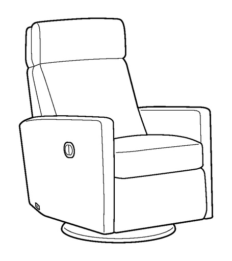 Track Recliner - Power