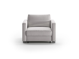 [FANT-ALV-RENE/01-217/6-CR] Fantasy Cot Chair Sleeper - Rene 01 - 217/6 Chrome
