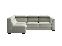 [HALT-FO+BMV-ATLA/02-402/6-WA] Halti LHF Chaise + RHF Loveseat Sleeper - Atlantic 02 - 402/6 Walnut