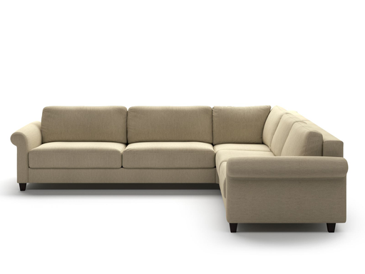 [W-HUGO-DNT+H+B] Hugo King Size Sleeper - Rolled Arm