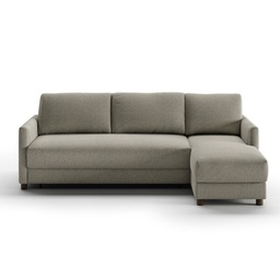 [W-Pint-2M+R/Openable] Pint Full Size  XL Sectional Sleeper  (RHF Chaise )