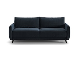 [DOLP-DED-GLAM/13-133/12-BK] Dolphin Full XL Sofa Sleeper - Glamour 13 - 133/12 Black