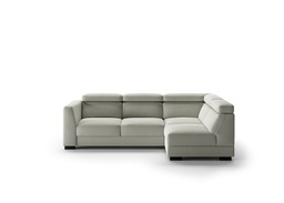 [HALT-2M+CSE-ATLANTIC02-402/6-WA] Halti LHF Loveseat + RHF Chaise Sleeper - Atlantic 02 - 402/6 Walnut