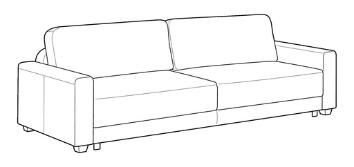 Belton King Sofa Sleeper - Power