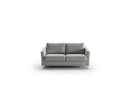[MONI-BNT-LUX-Oliver/173-234/9-CR] Monika Full XL Loveseat Sleeper - Oliver 173 - 234/9 Chrome (Lux)