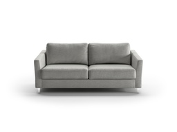 [MONI-CNT-OLIV/173-234/9-CR] Monika Queen Loveseat Sleeper - Oliver 173 - 234/9 Chrome (Lux)