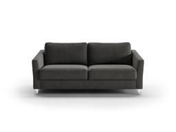 [MONI-CNT-OLIV/515-234/9-CR] Monika Queen Loveseat Sleeper - Oliver 515 - 234/9 Chrome (Lux)