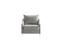 [ETHO-ANT-LUX-OLIV/173-234/9-CR] Ethos Cot Chair Sleeper - Oliver 173 - 234/9 Chrome (Lux)