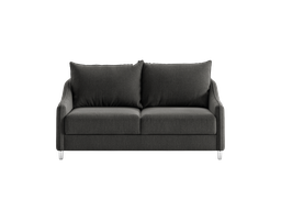 [ETHO-CNT-LUX-OLIV/515-234/9-CR] Ethos Queen Loveseat Sleeper - Oliver 515 - 234/9 Chrome (Lux)