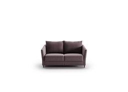 [ERIK-BNT-LUX-LUNA/29-126/9-WA] Erika Full XL Loveseat Sleeper - Luna 29 - 126/9 Walnut (Lux) (DROP)