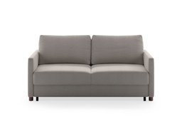 [POLA-CLV-OASI/01-110/6-WA] Polar Queen Loveseat Sleeper - Oasis 01 - 110/6 Walnut