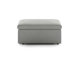 [OTTO-QDW-RENE/01-SMB] Otto Sleeper Ottoman - Rene 01 - Smoked Birch