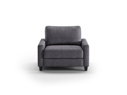 [NICO-ANT-LUX-RENE/04-104/9-WA] Nico Cot Chair Sleeper - Rene 04 - 104/9 Walnut (Lux)