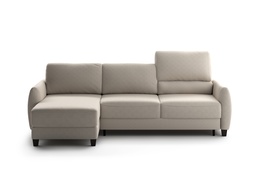 [DELT-BFP+FOU-CLOU/02-104/9-SMB] Delta Full XL Sectional (Reversible Chaise + Loveseat Sleeper) Cloud 02 - 104/9 Smoked birch