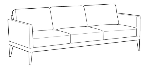 Viola Soft 2-Seat Sofa