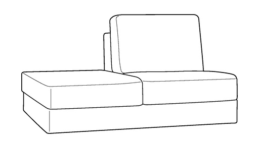 Saana Side Chaise LHF