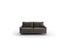 [NICO-MAXM-SA/4340-234/9] Nico Queen Loveseat Sleeper - Soft Antique 4340 - 234/9 Chrome