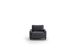 [NICO-1M-RENE/04-104/9-WA] Nico Cot Chair Sleeper - Rene 04 - 104/9 Walnut