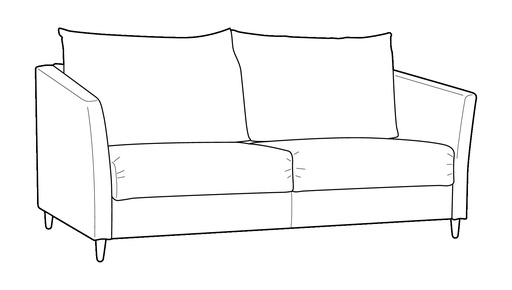 Erika Queen Loveseat Sleeper