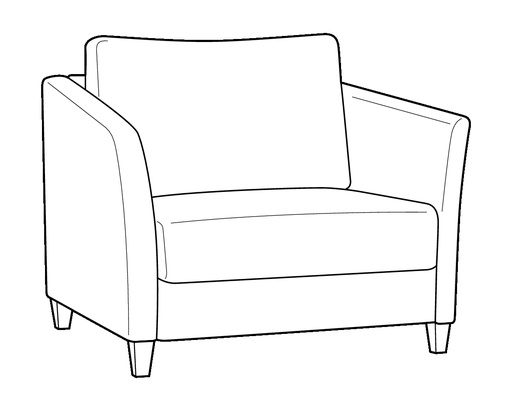 Naples Cot Chair Sleeper
