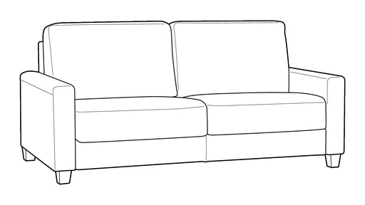 Nico Queen Loveseat Sleeper