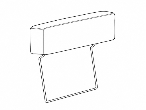 [UNIV-Y22] Universal Neckrest - Track Thin