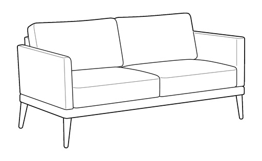 Viola Loveseat